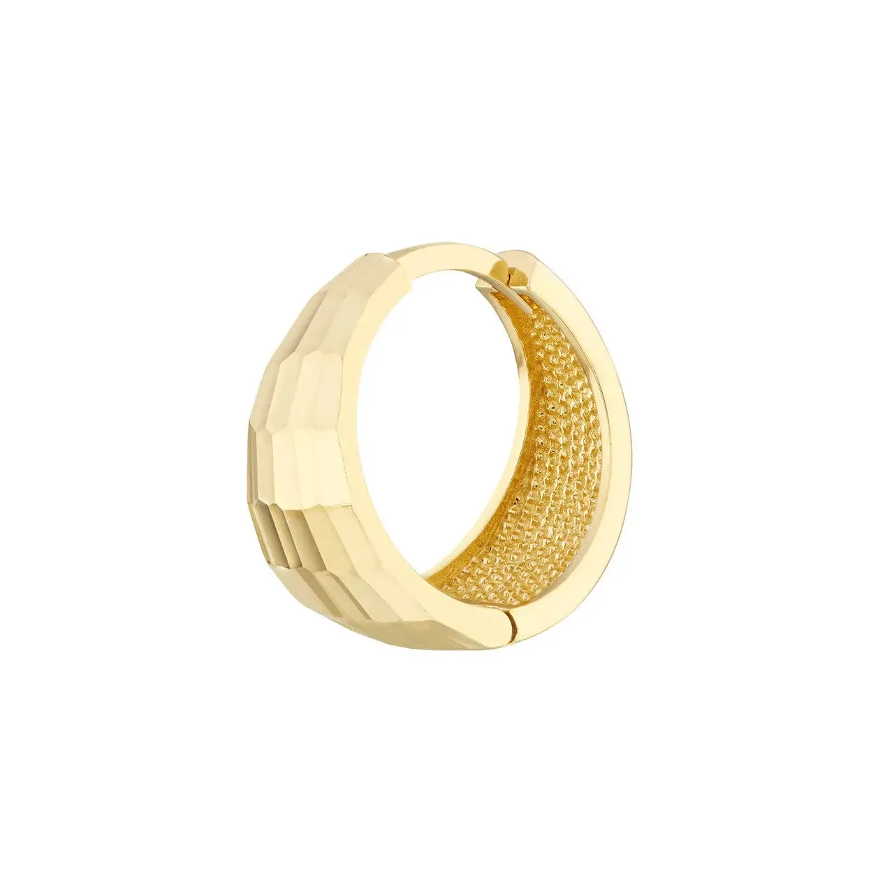 Mirrored Tapered Hoop