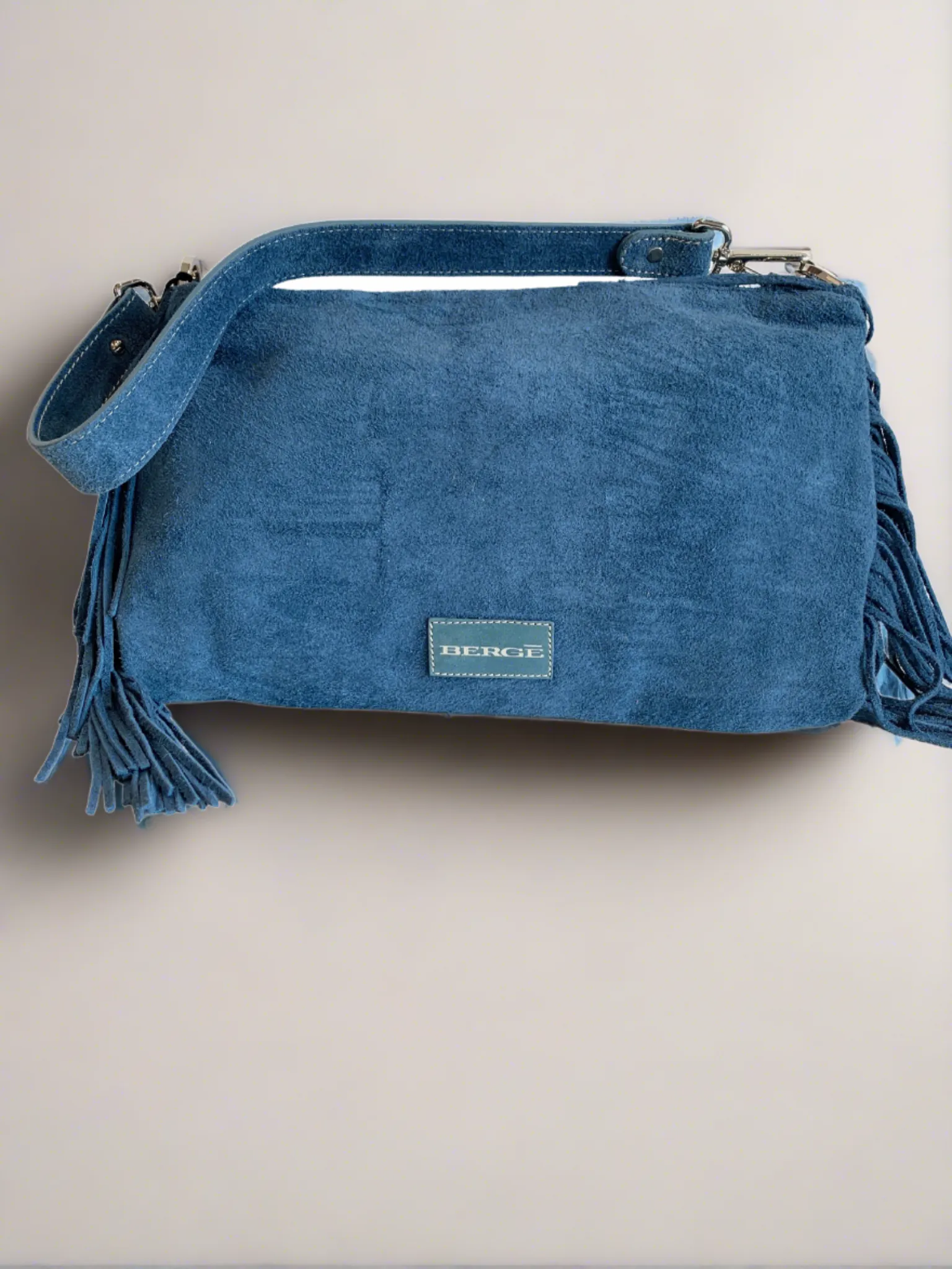 Miura Fringed Zip Top Bag