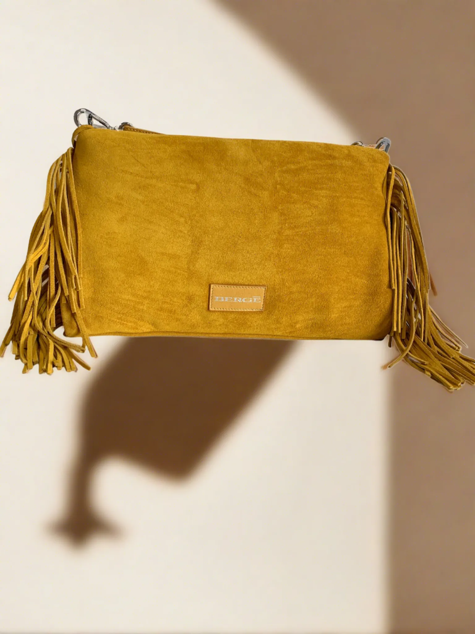 Miura Fringed Zip Top Bag