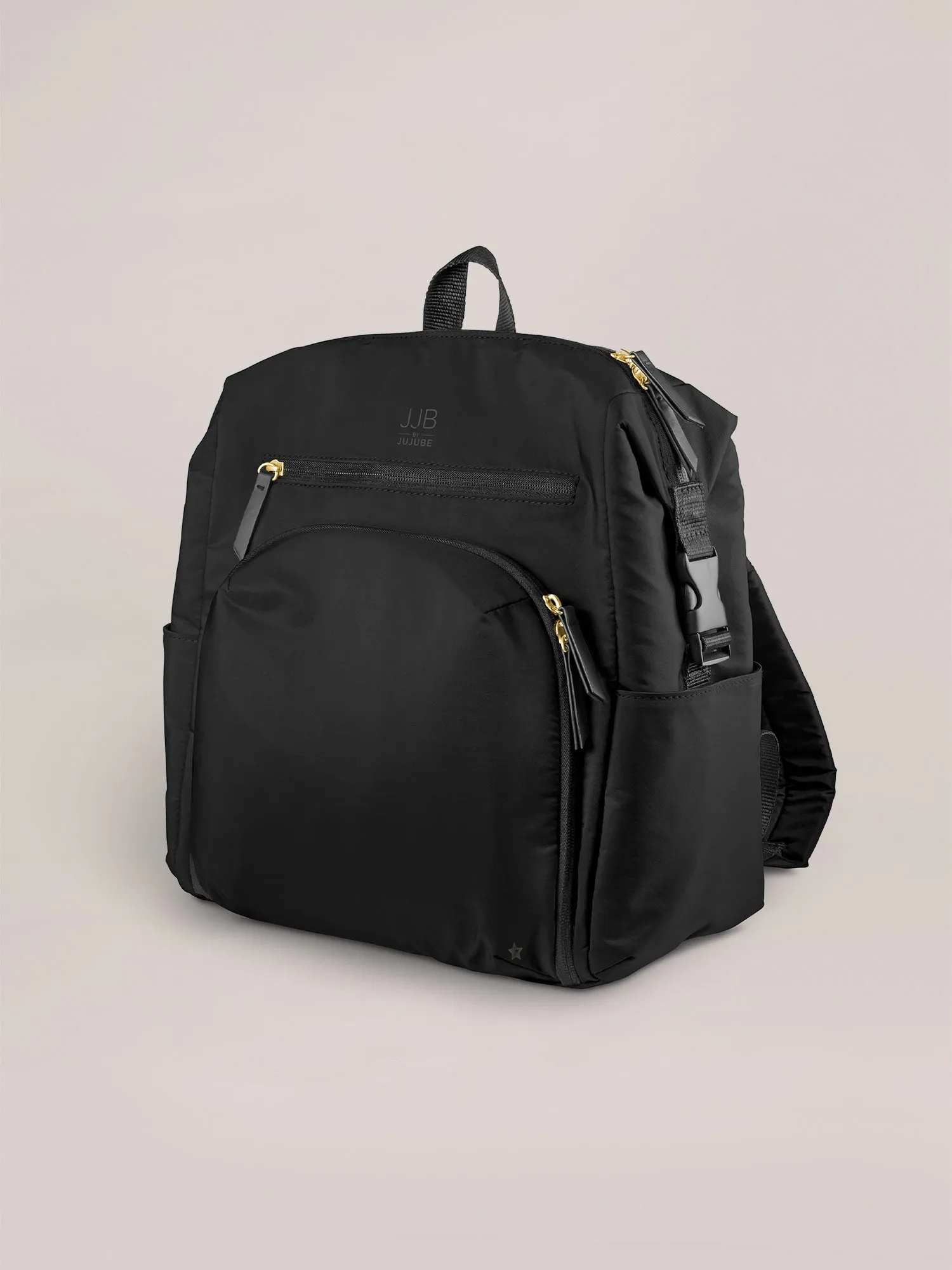 Modern Backpack Diaper Bag  | Black