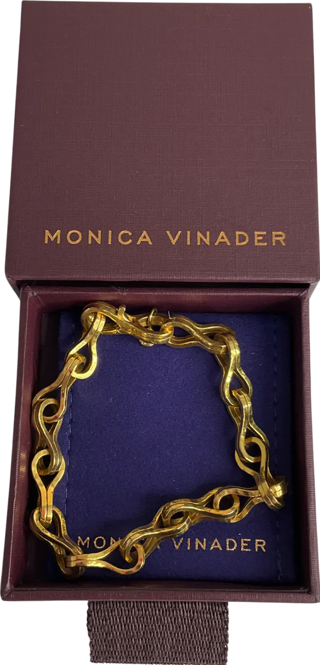 Monica Vinader Yellow Baguette Bracelet UK XS
