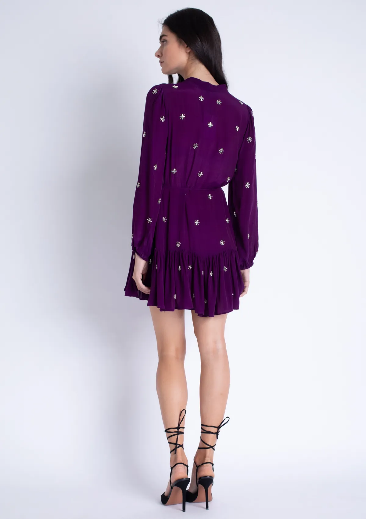 Moraima Beaded Mini Dress