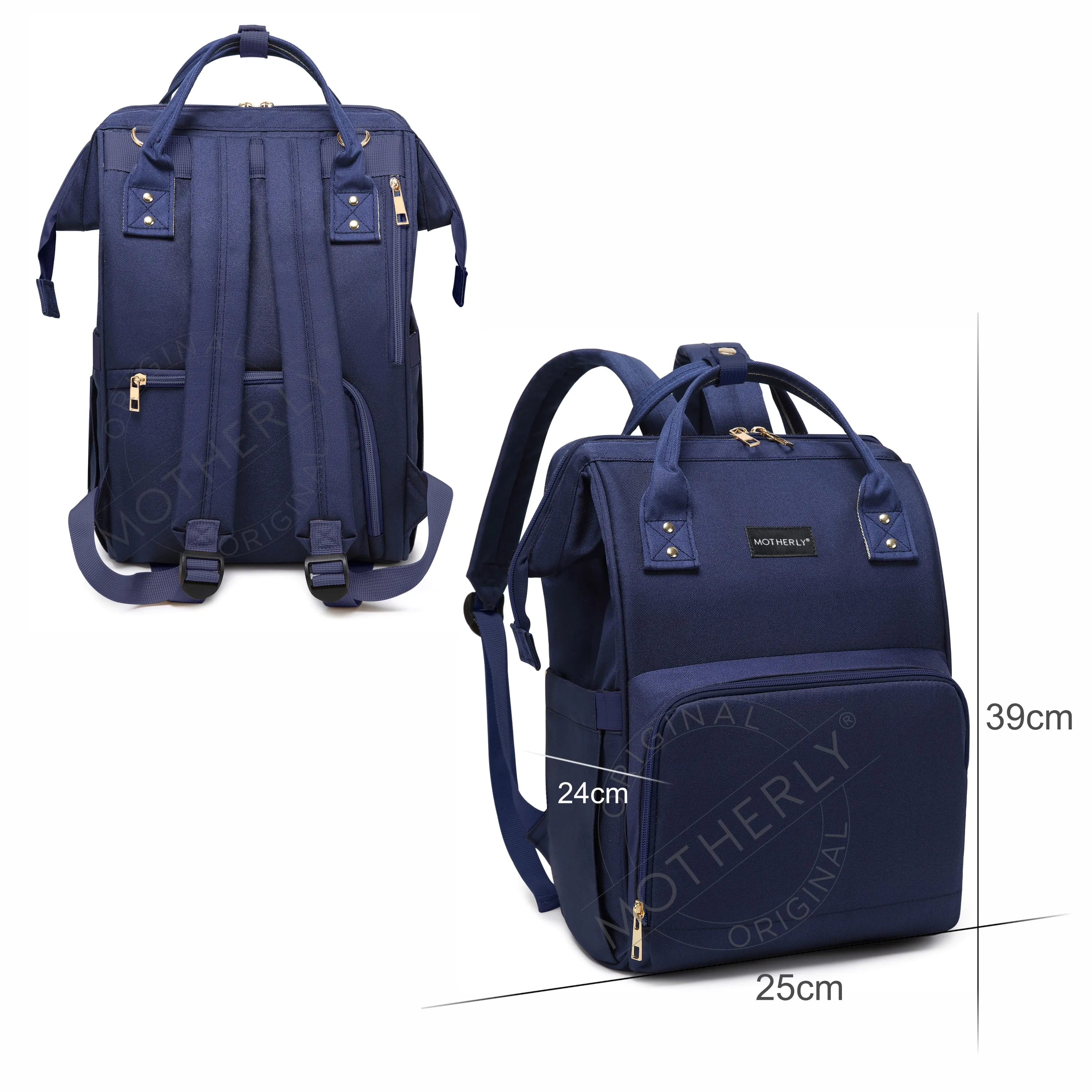 Motherly Everyday Diaper Bag for Mothers for Travel, Maternity Bag for Newborn Baby, Mother Travelling Bag, Multiple Pocket Water Resistant Hospital Bag for moms with 6 Month Warranty