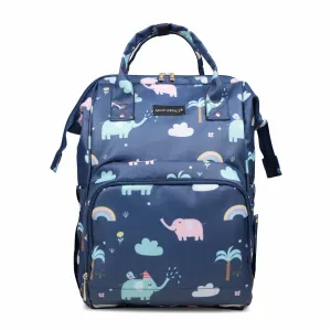 Motherly Flame Printed Diaper Bag for Mothers for Travel, Maternity Bag for Newborn Baby, Mother Travelling Bag, Multipocket Water Resistant, Hospital Bag for Mom with Warranty