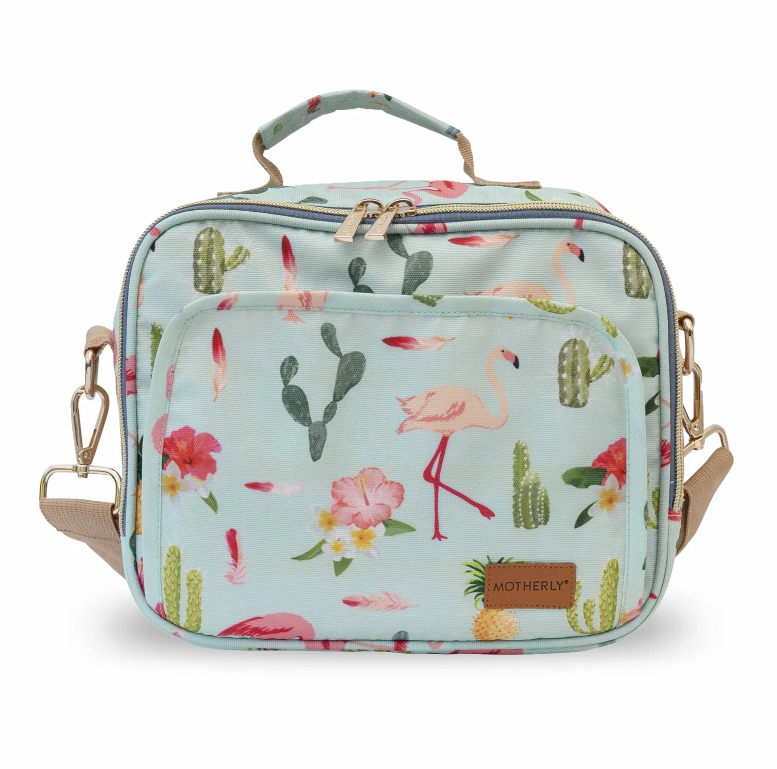 Motherly Mini Diaper Bag for Mothers for Travel | Small Maternity Handbag for Newborn Baby | Mothers Travelling Bag | Multiple Pockets Water Resistant Baby Bag I Hospital Bag for Moms (Unicorn Blue)