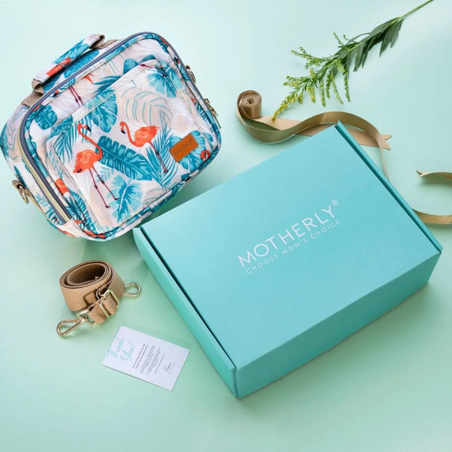 Motherly Mini Diaper Bag for Mothers for Travel | Small Maternity Handbag for Newborn Baby | Mothers Travelling Bag | Multiple Pockets Water Resistant Baby Bag I Hospital Bag for Moms (Unicorn Blue)
