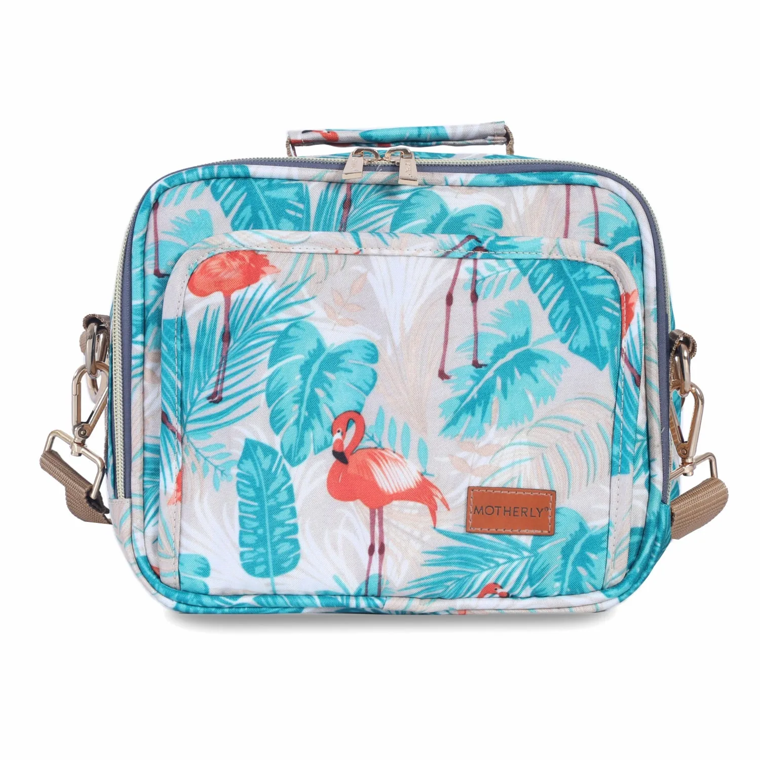 Motherly Mini Diaper Bag for Mothers for Travel | Small Maternity Handbag for Newborn Baby | Mothers Travelling Bag | Multiple Pockets Water Resistant Baby Bag I Hospital Bag for Moms (Unicorn Blue)