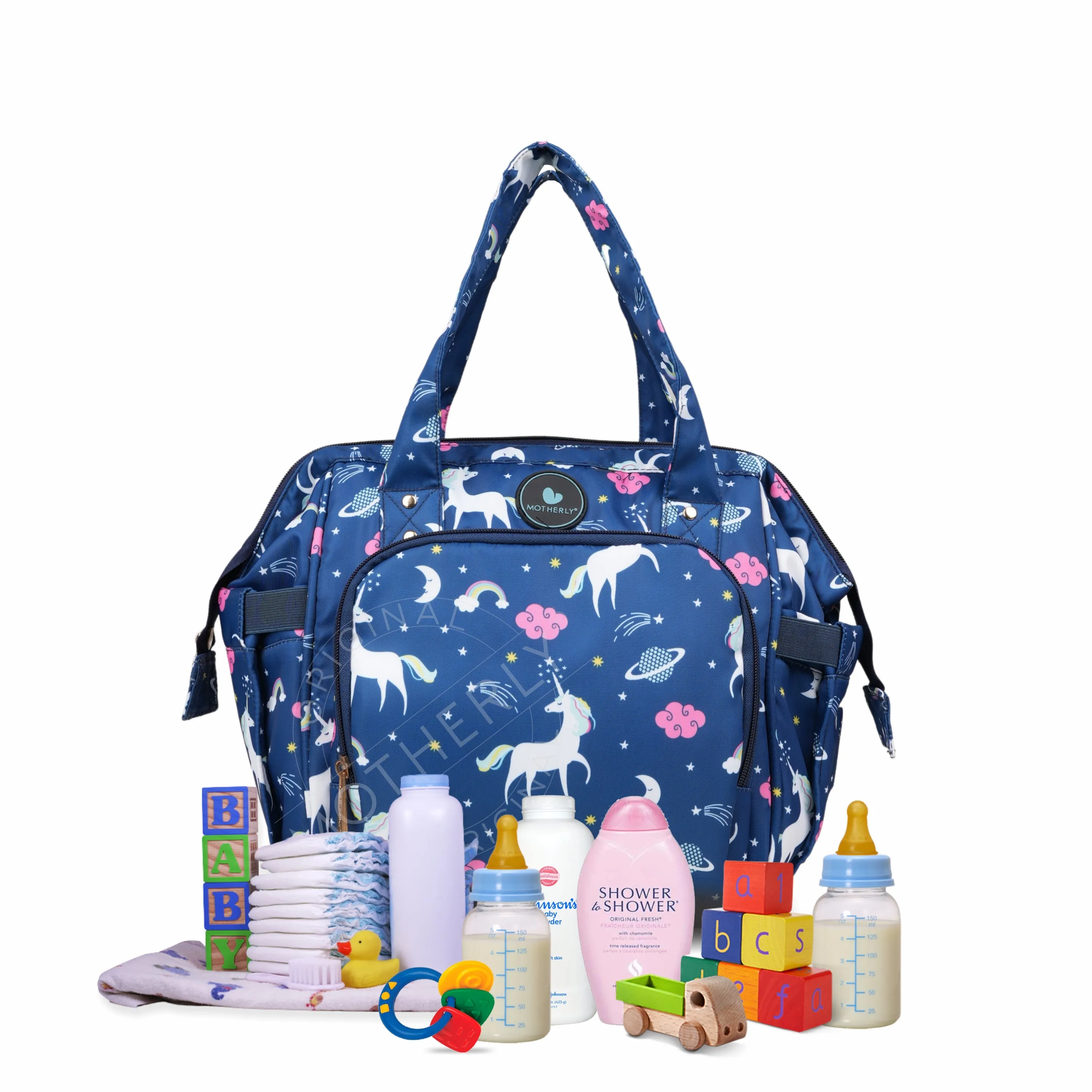 Motherly Mini Diaper Bag for Mothers | Small Diaper handbag for mom for travel