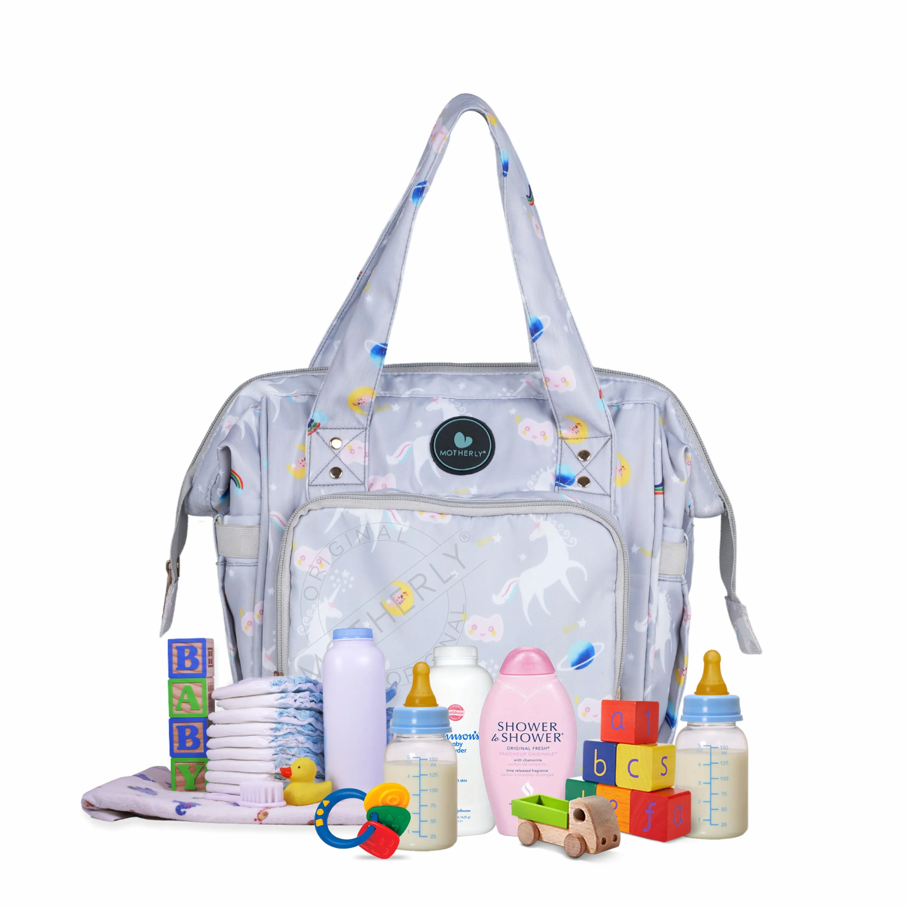 Motherly Mini Diaper Bag for Mothers | Small Diaper handbag for mom for travel