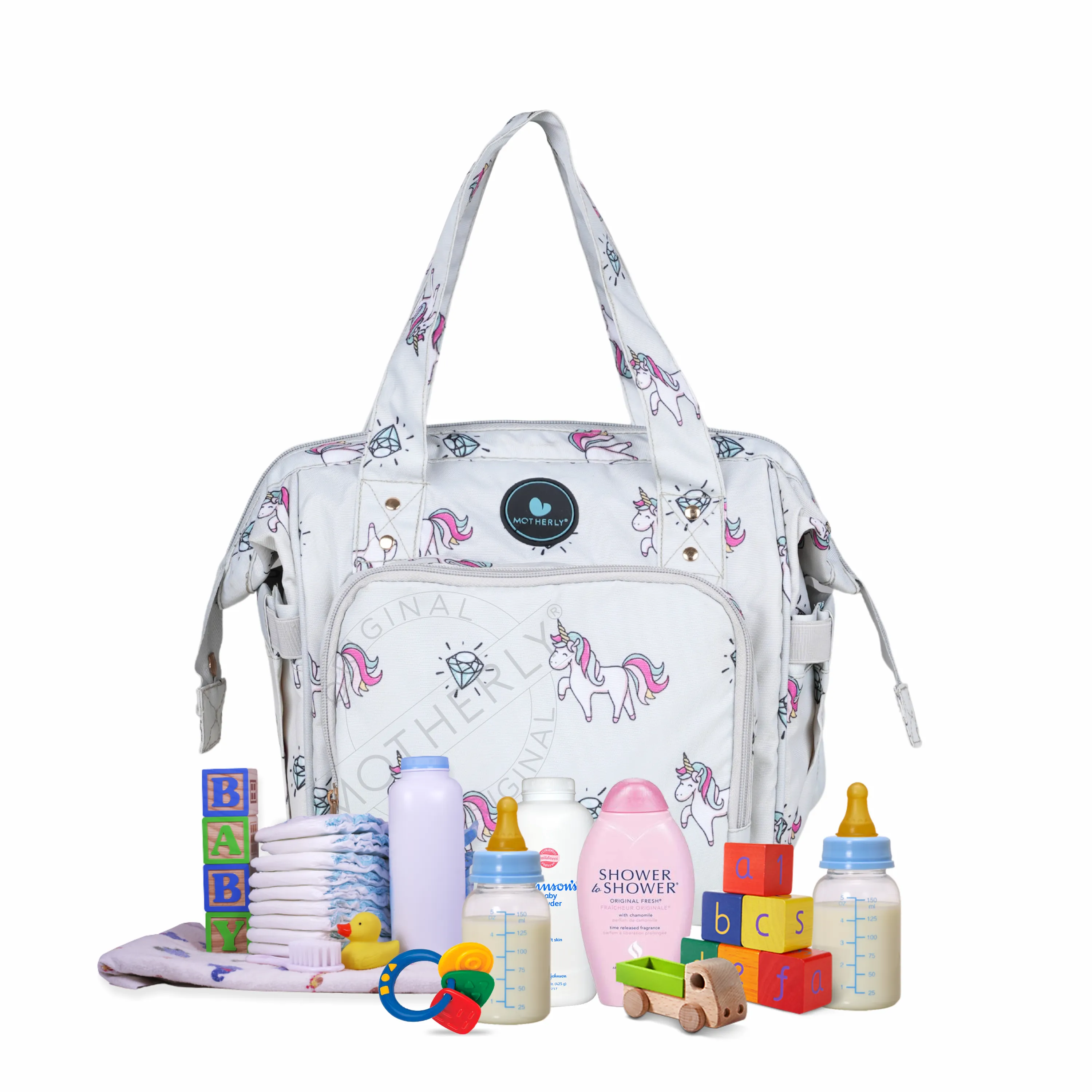 Motherly Mini Diaper Bag for Mothers | Small Diaper handbag for mom for travel