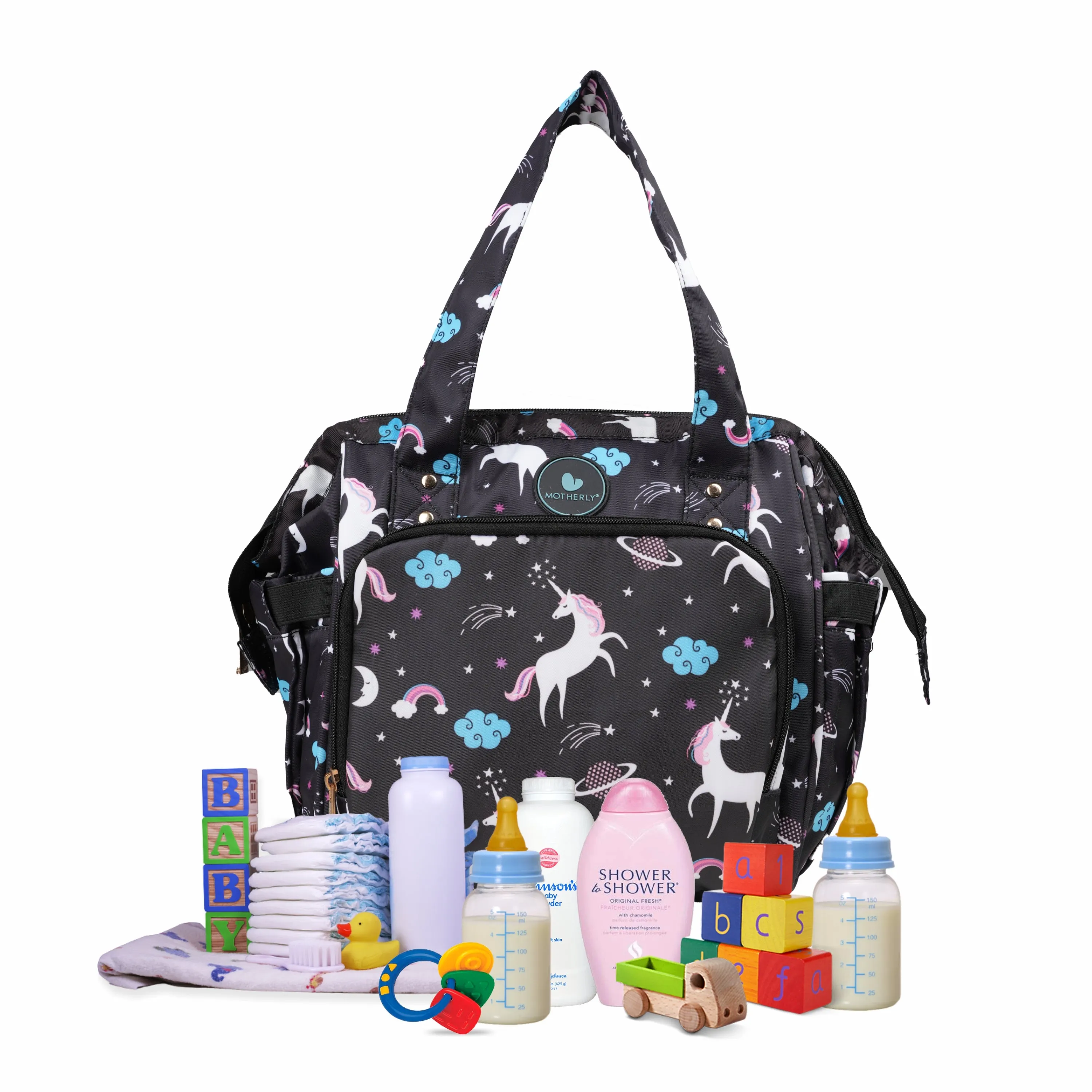 Motherly Mini Diaper Bag for Mothers | Small Diaper handbag for mom for travel