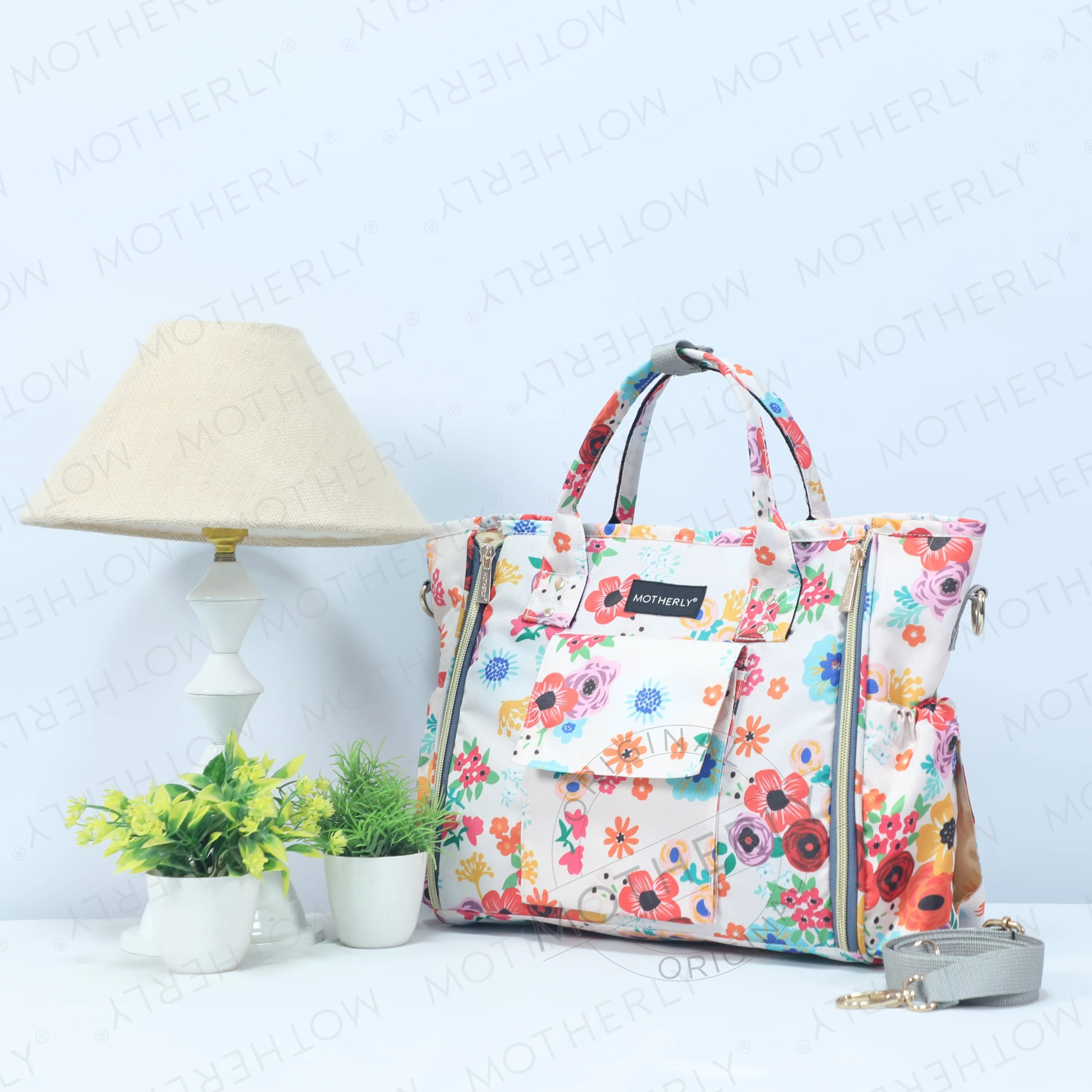 Motherly Womens Stylish Diaper Bag Mummy Bag Handbag