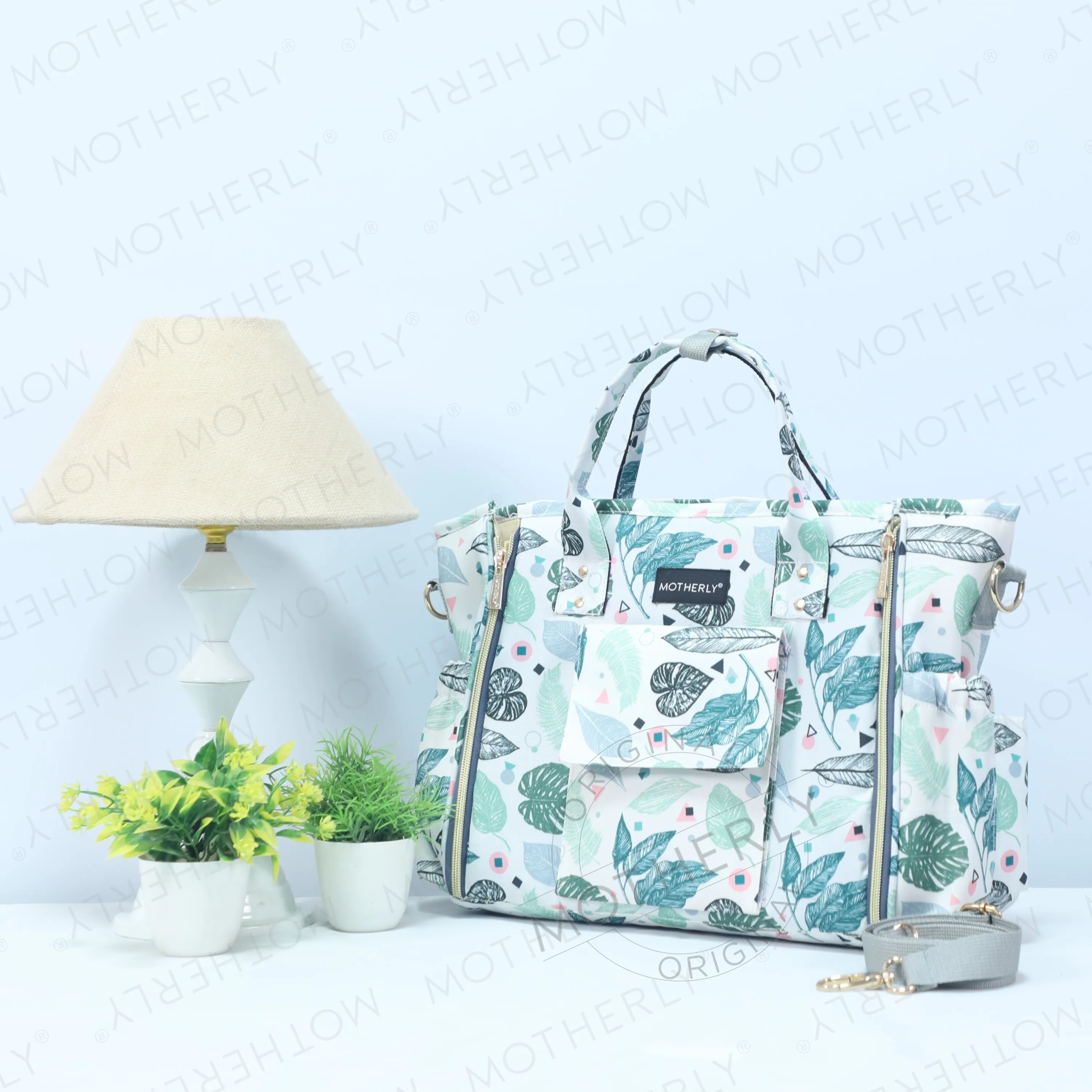 Motherly Womens Stylish Diaper Bag Mummy Bag Handbag