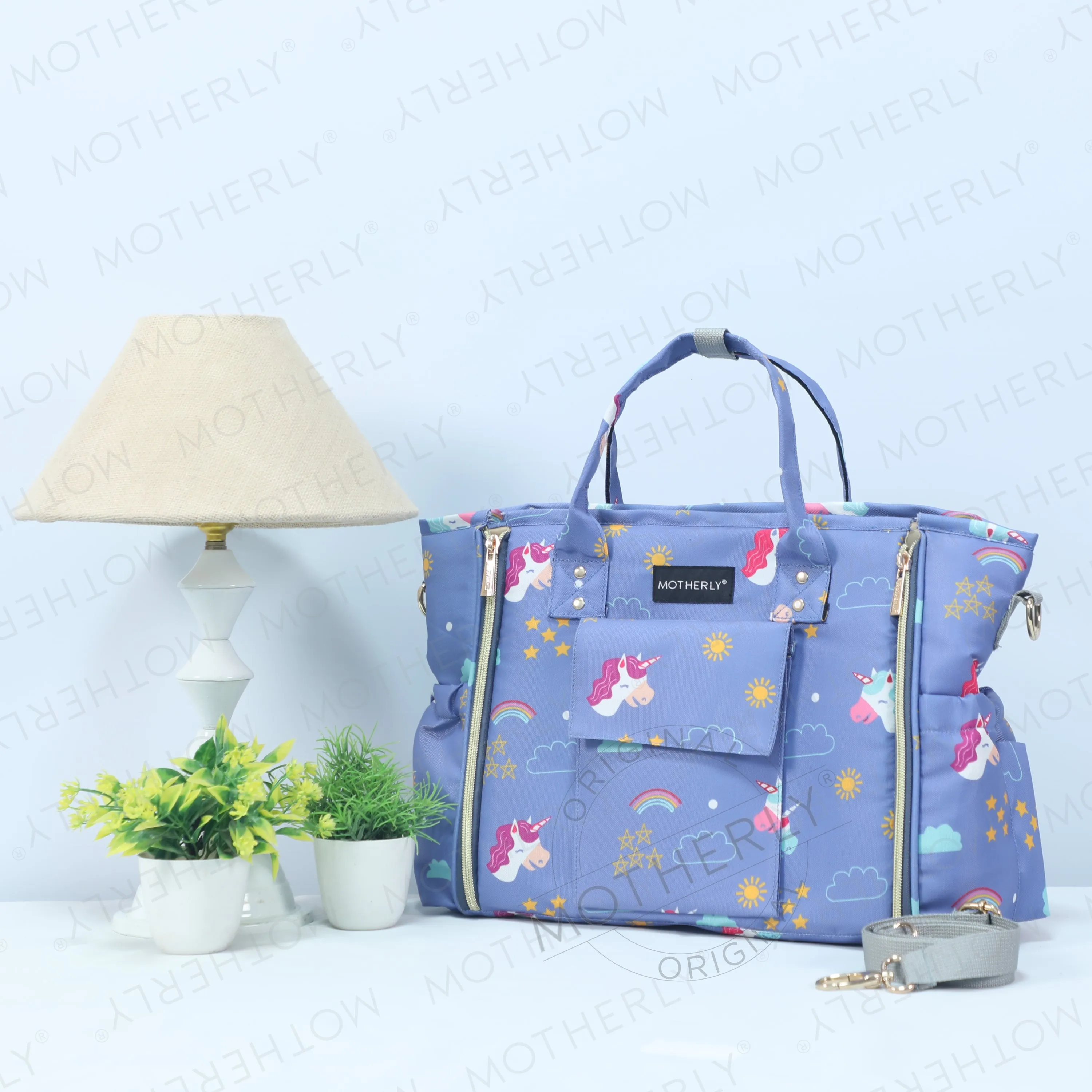 Motherly Womens Stylish Diaper Bag Mummy Bag Handbag