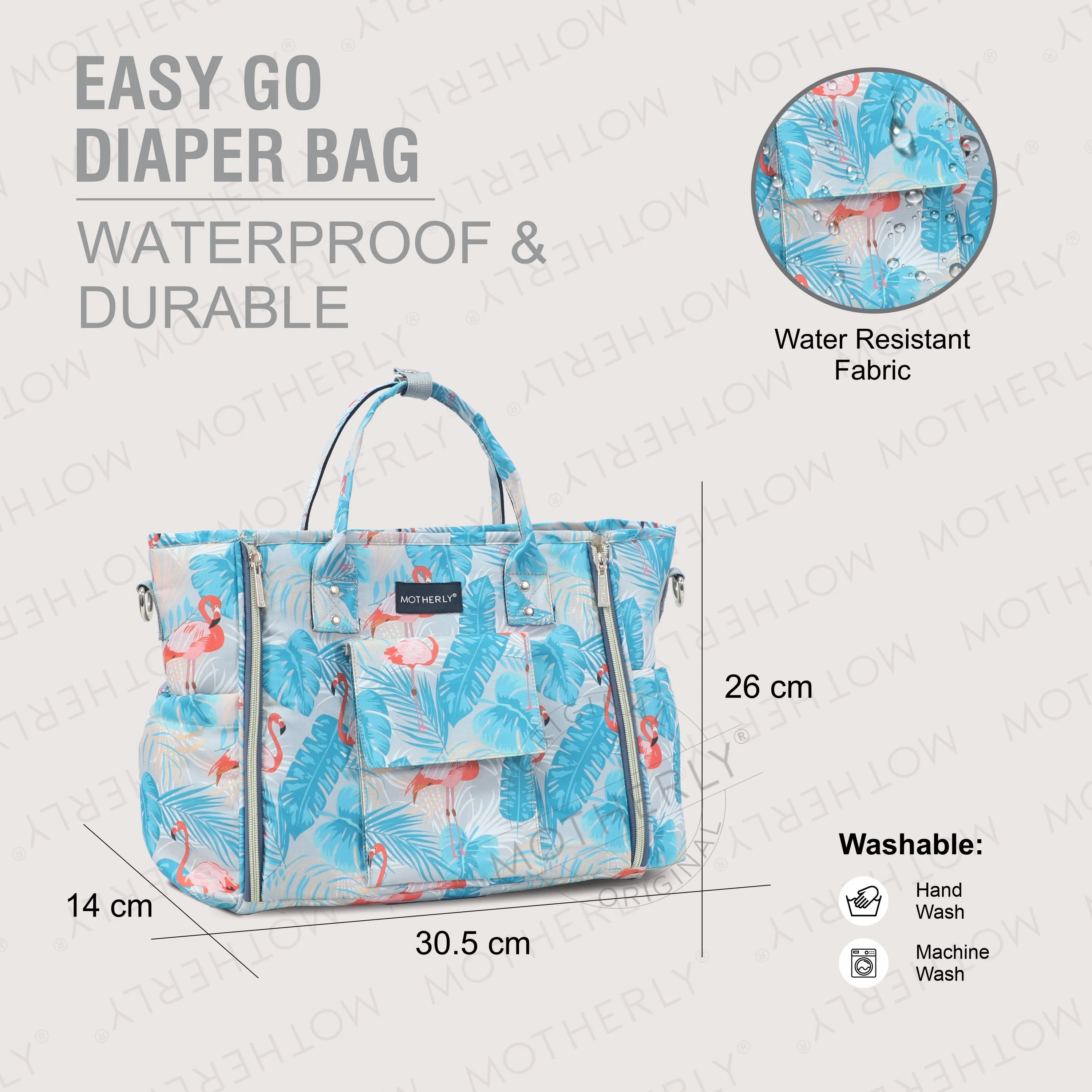 Motherly Womens Stylish Diaper Bag Mummy Bag Handbag