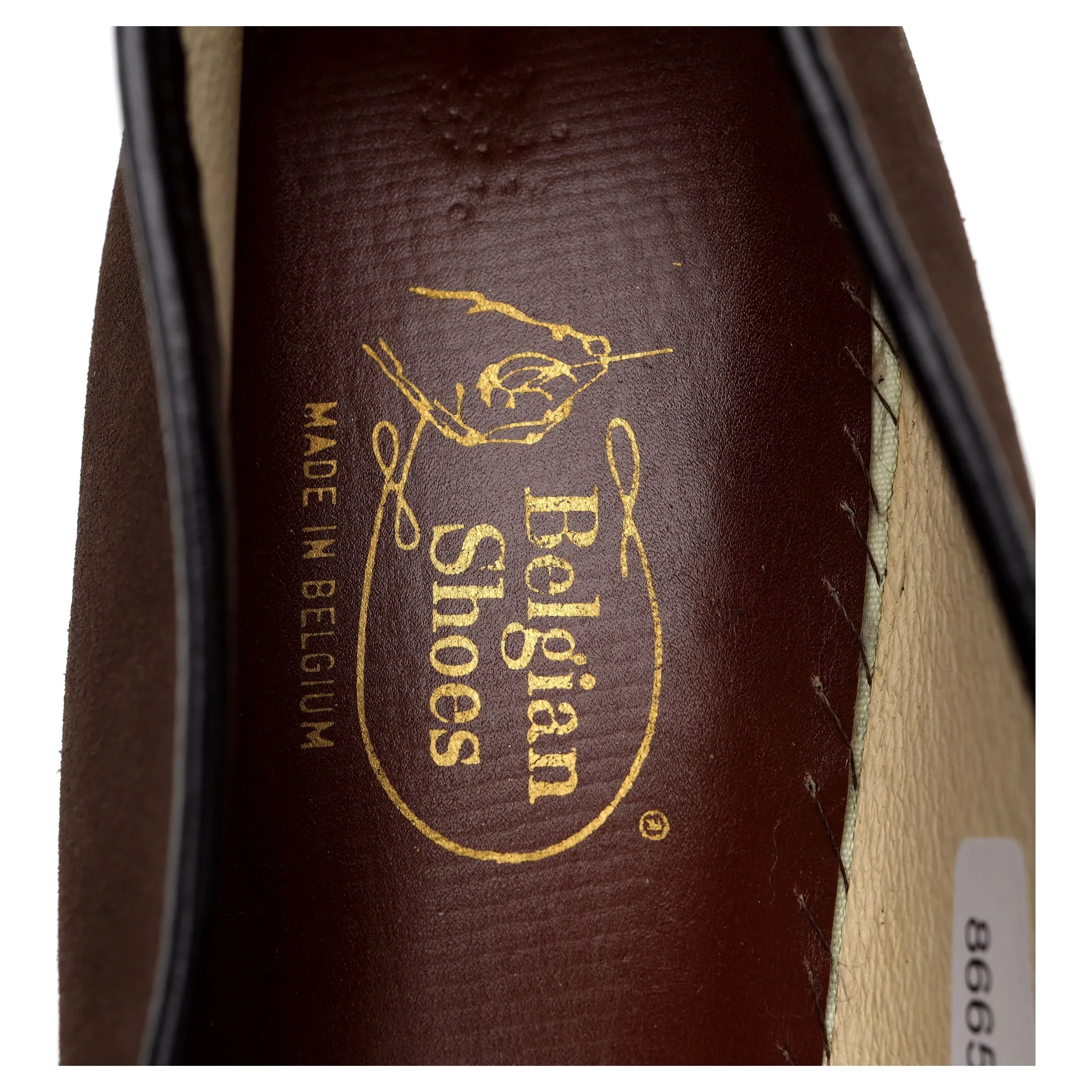 'Mr. Casual' Dark Brown Suede Slip On Belgian Loafers UK 9.5 US 10.5