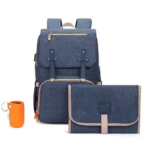 Multifunctional diaper organizer bag