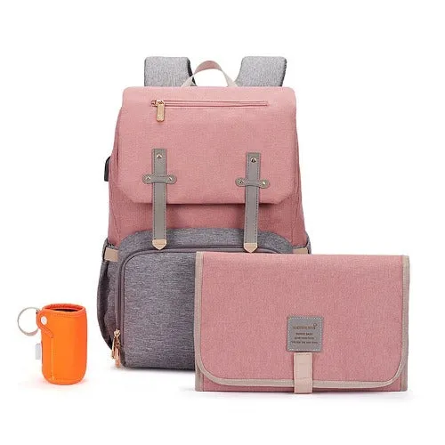 Multifunctional diaper organizer bag