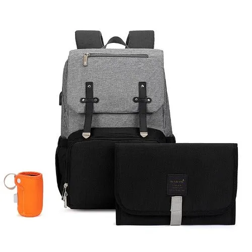Multifunctional diaper organizer bag