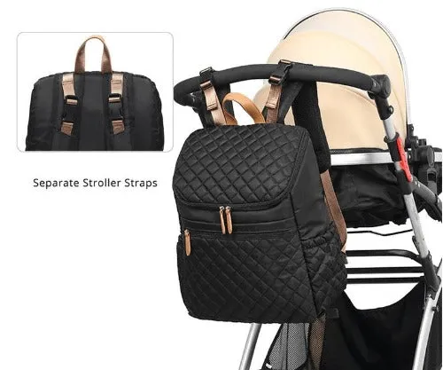 Multifunctional diaper organizer bag