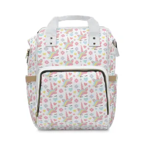 Multifunctional Unicorn Diaper Backpack - Magical Storage Solution for Busy Parents