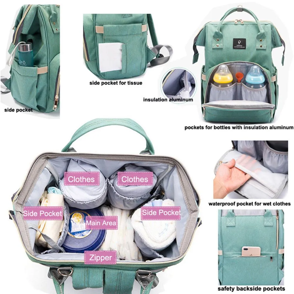 Mummy Backpack Diaper Bags Large Multifunctional Baby Bag SP