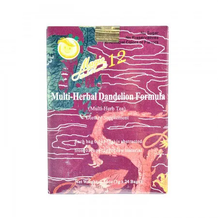Muti-Herbal Dandelion Tea (Multi-Herb Tea) 金童牌护肝解毒茶 24 Tea Bags