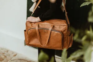 My Daily XL Leather Nappy Bag