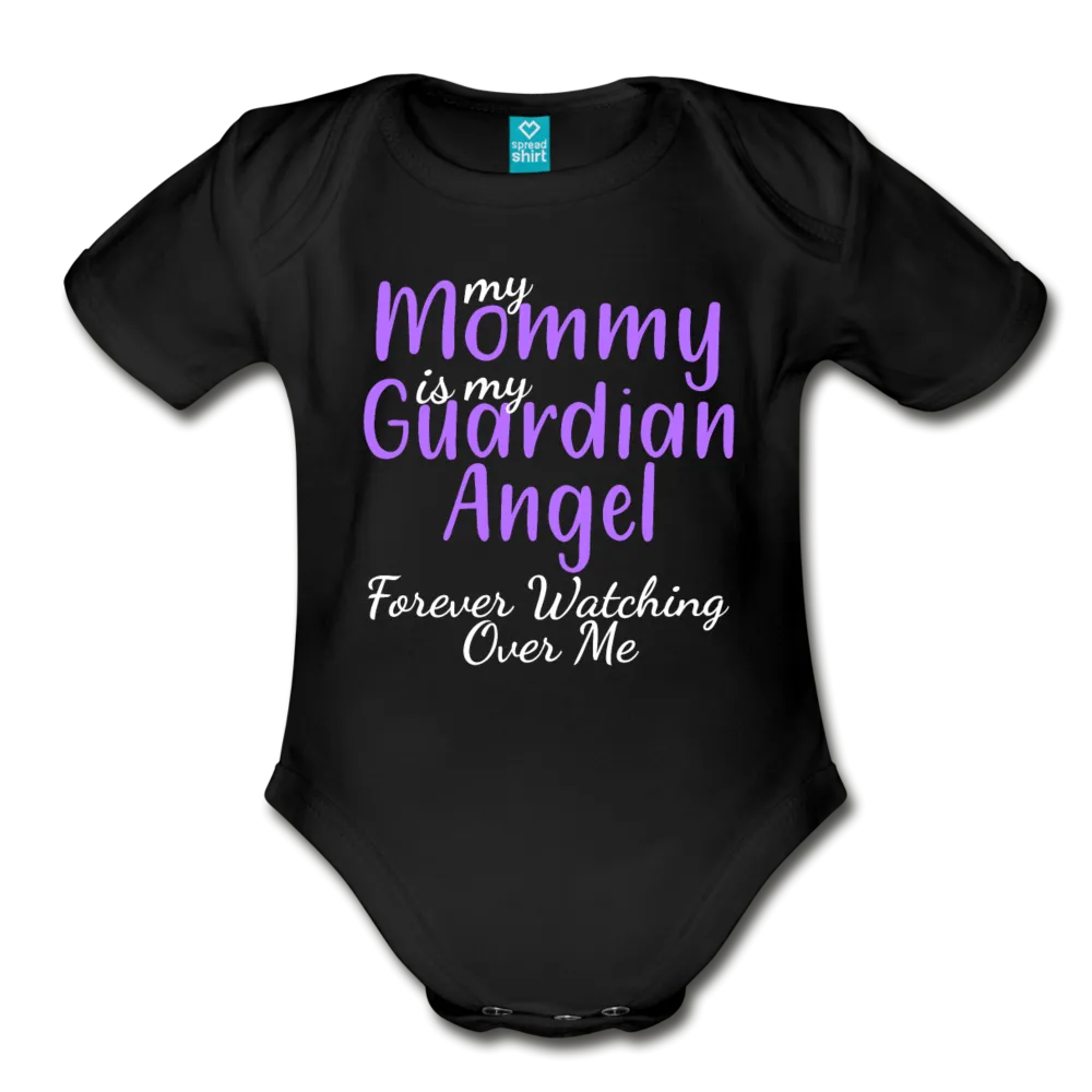 My Mommy 1 Organic Short Sleeve Baby Bodysuit