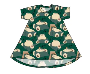 Nap Time Basic T-Shirt Dress