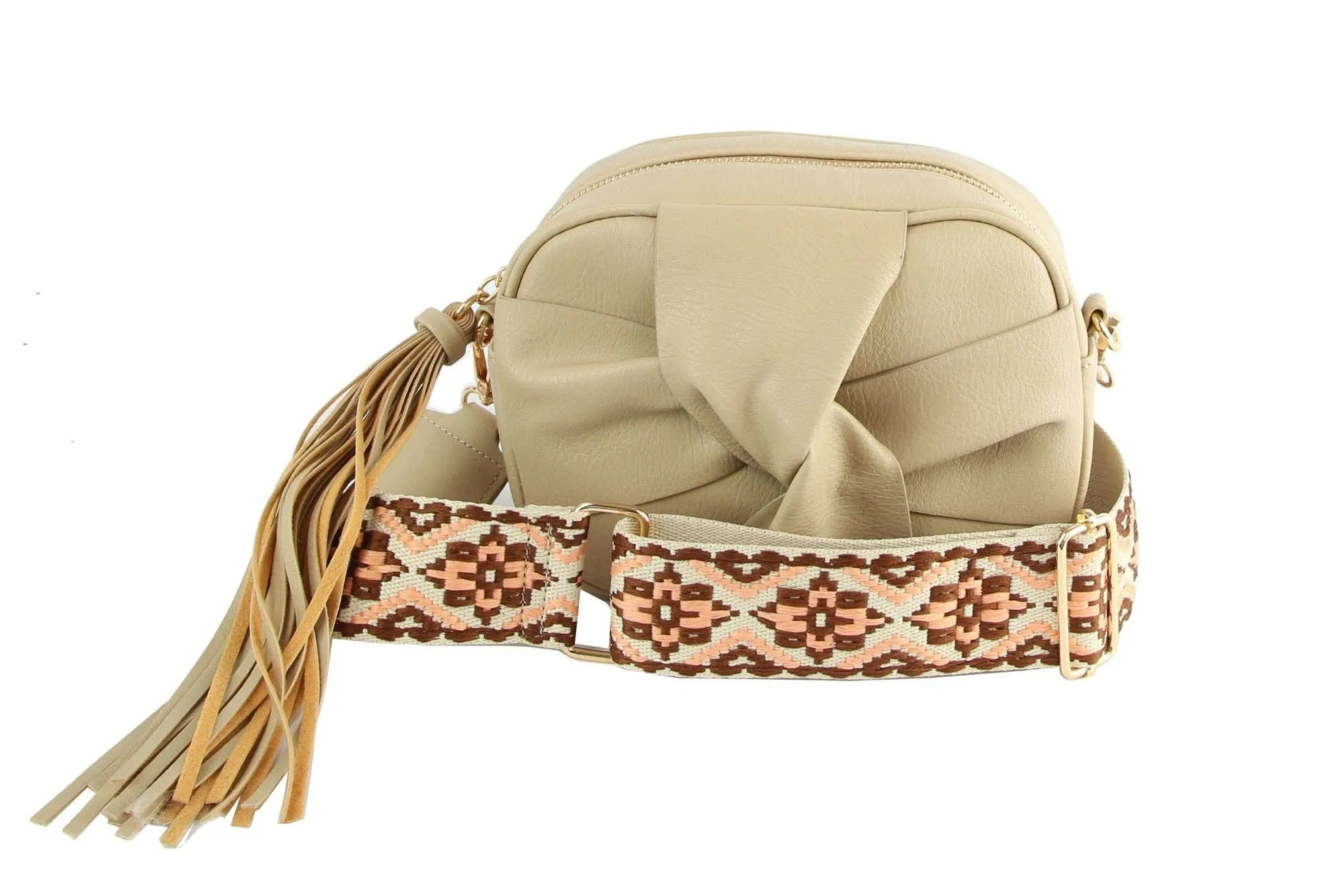 Nataly Front Knot Crossbody in Lavender