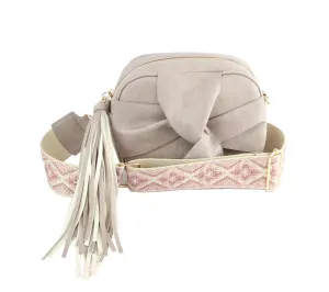 Nataly Front Knot Crossbody in Lavender