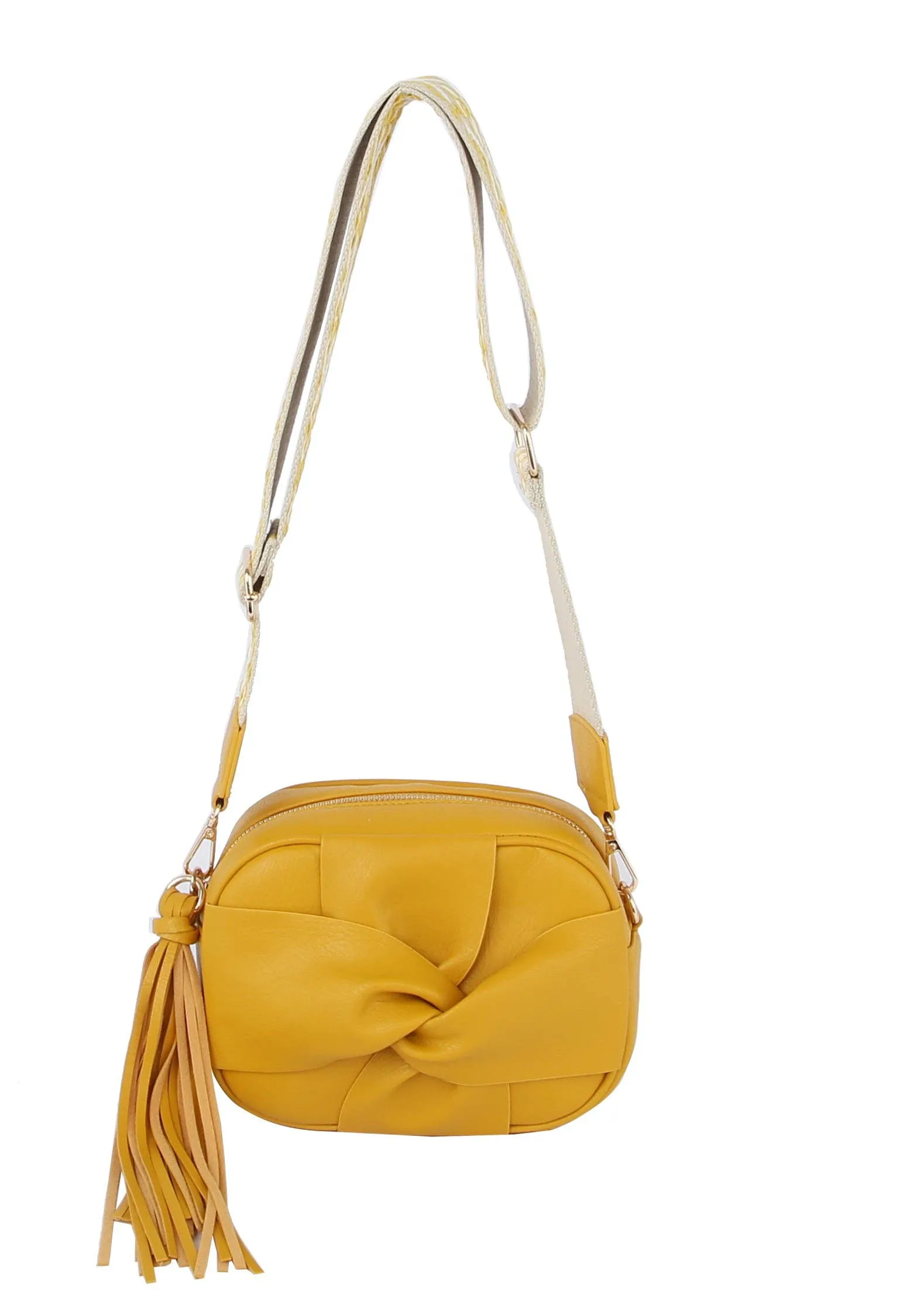 Nataly Front Knot Crossbody in Lavender