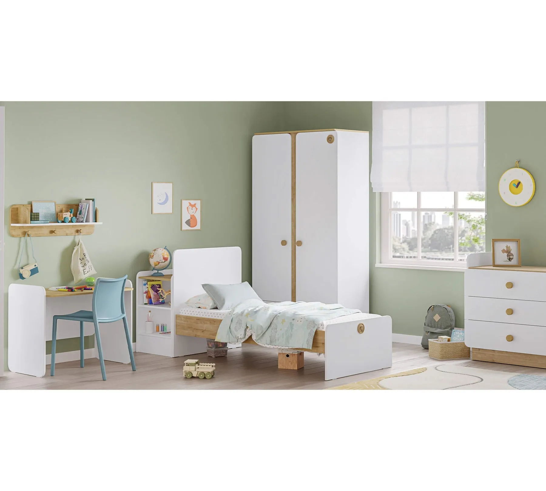 NATURA BABY ST CONVERTIBLE BABY BED (75x160 cm)