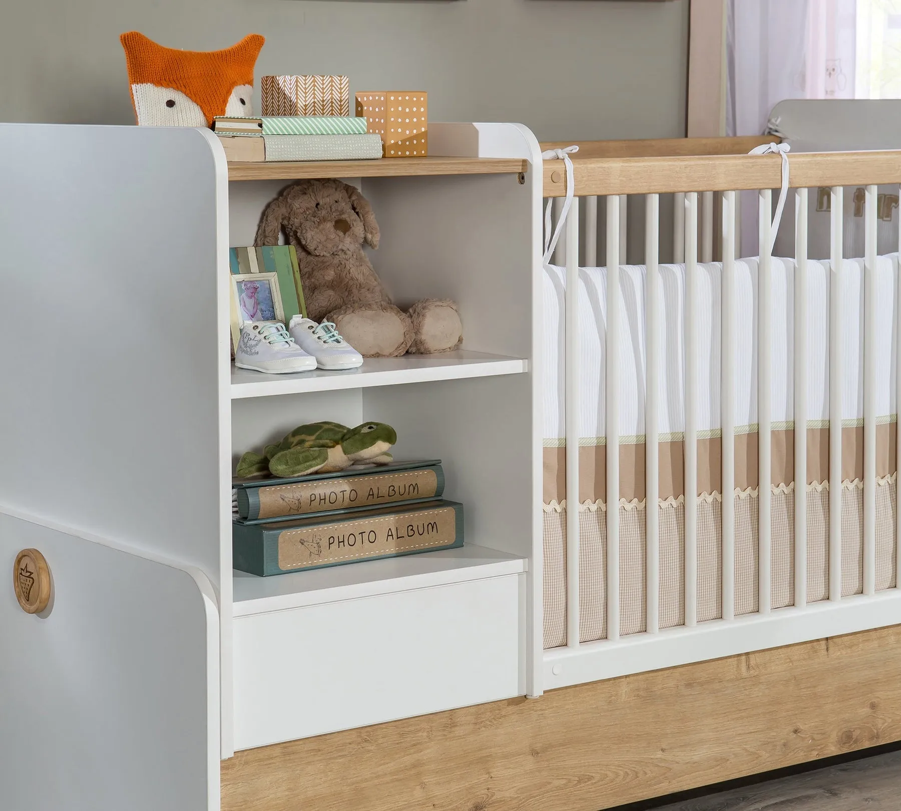 NATURA BABY ST CONVERTIBLE BABY BED (75x160 cm)