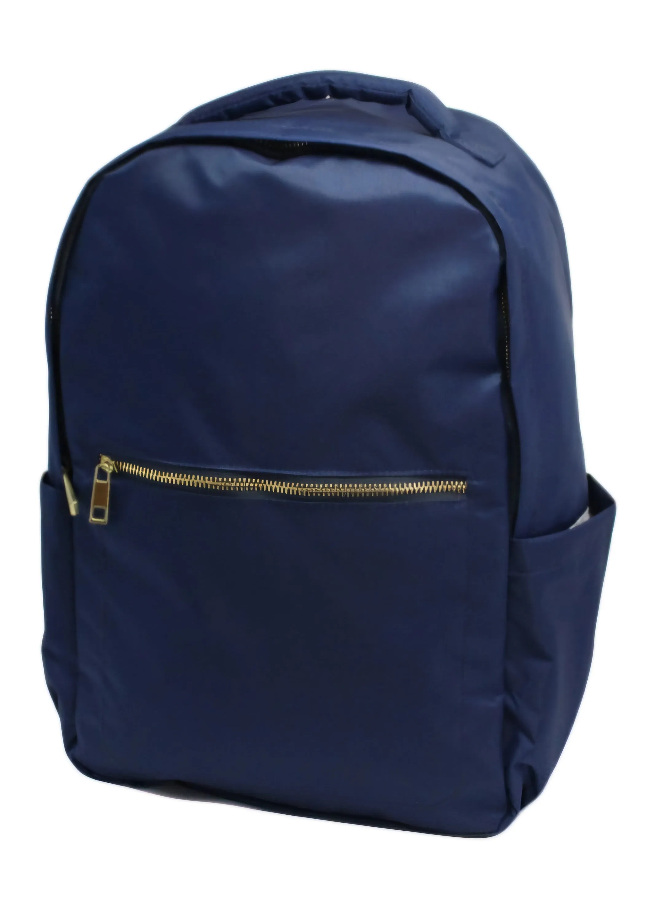 Navy Nylon Diego Backpack w/ Brads