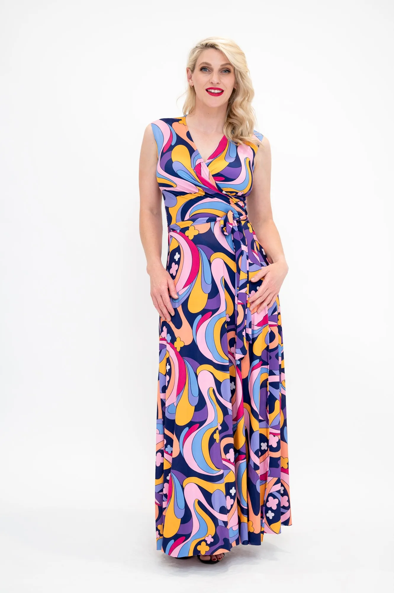 Night Sky - Wrap Dress