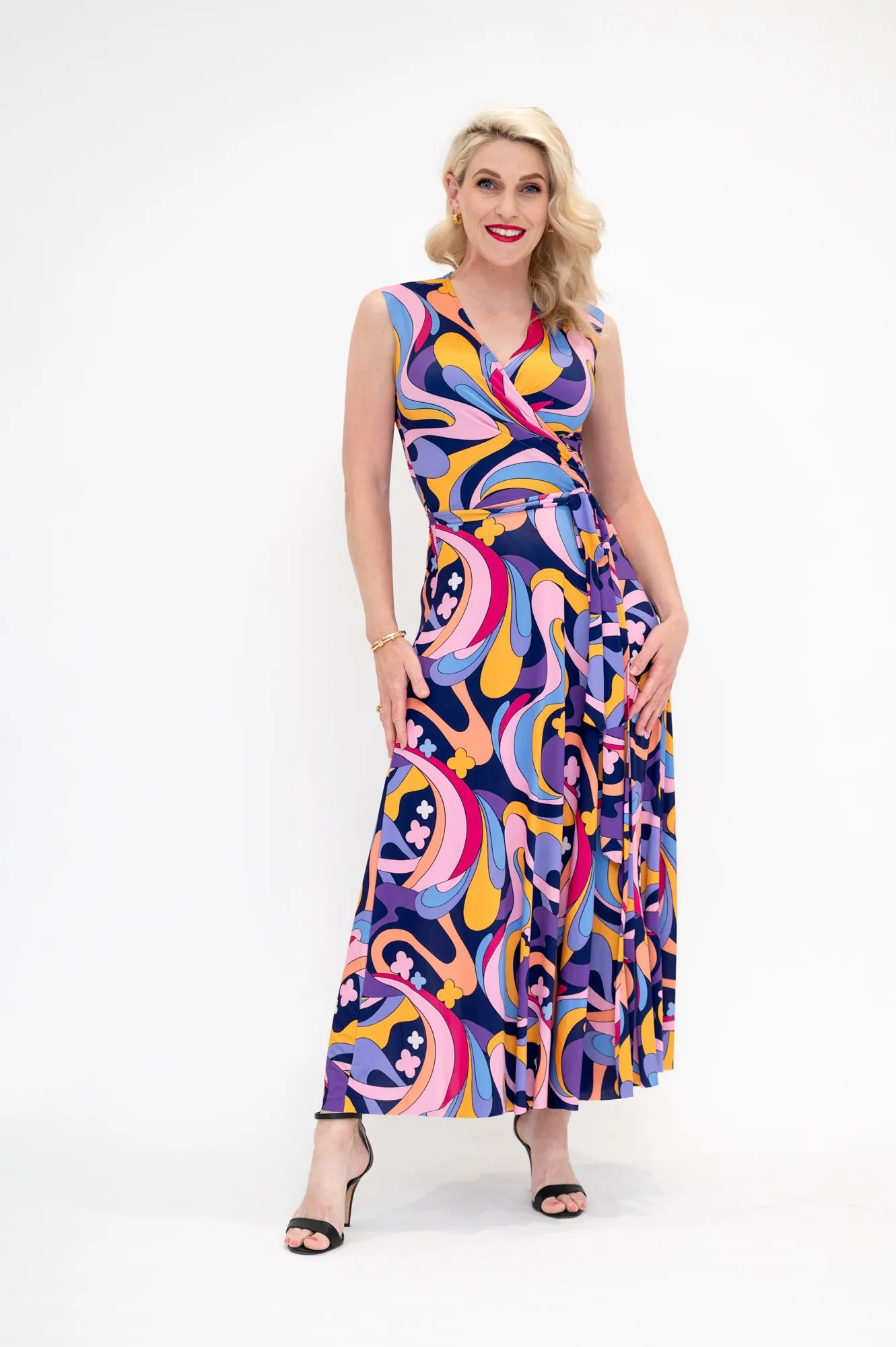 Night Sky - Wrap Dress