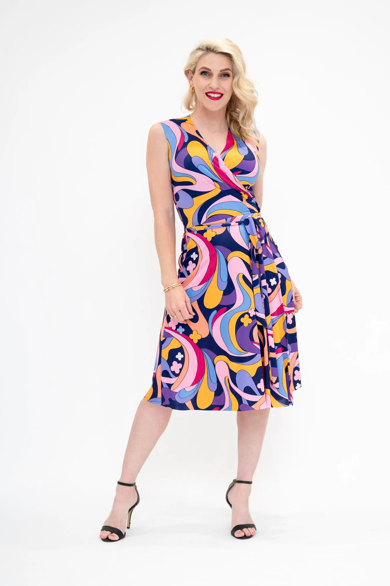 Night Sky - Wrap Dress