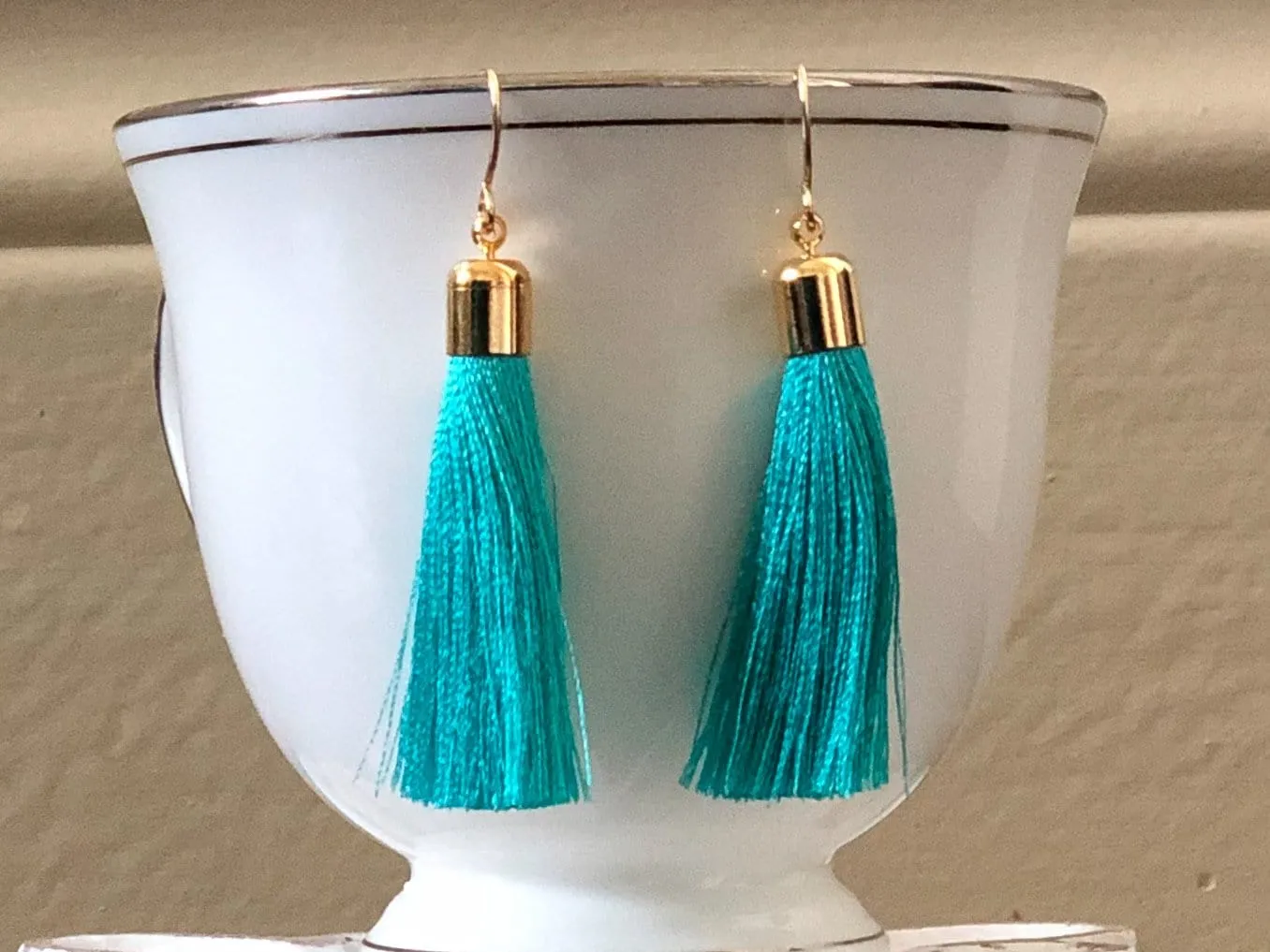 Nikki Fringe Tassel Earrings