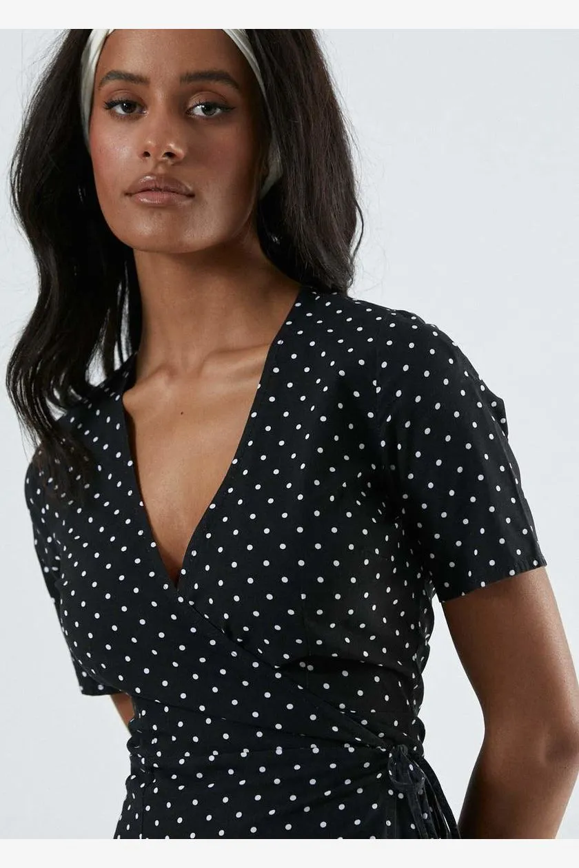 NORA WRAP DRESS