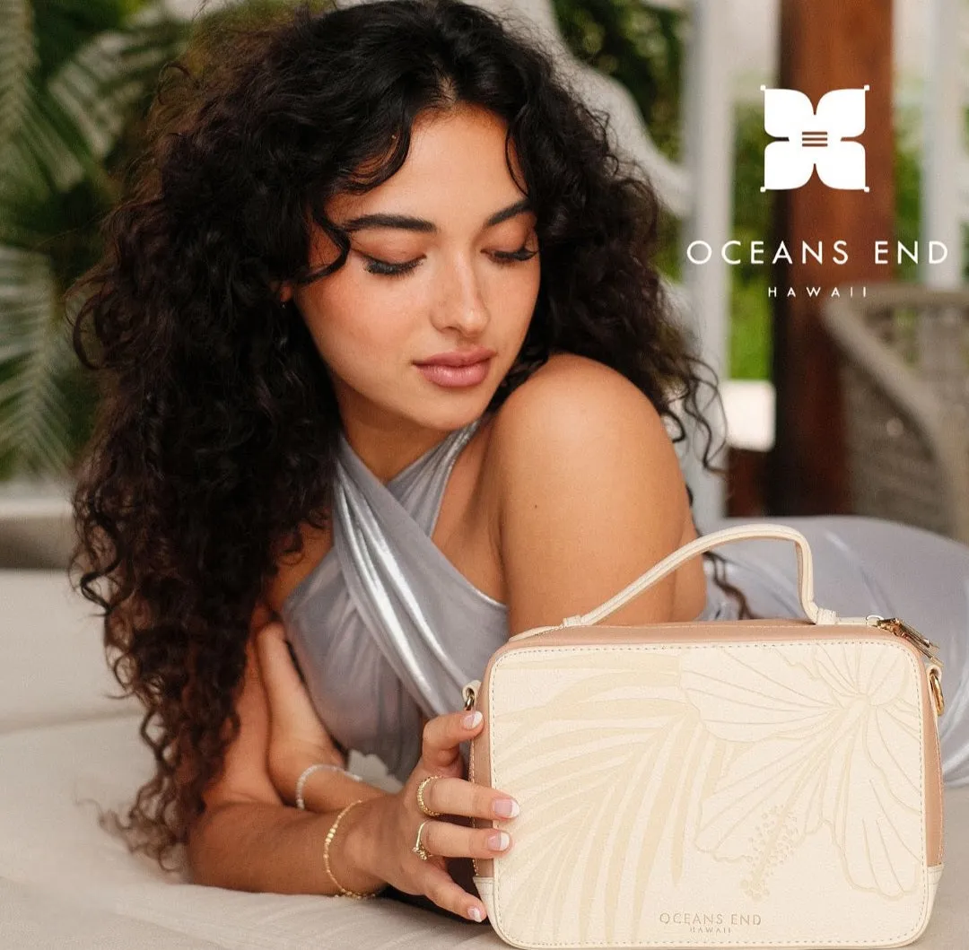 Oceans End Chanelle Handbag Creme