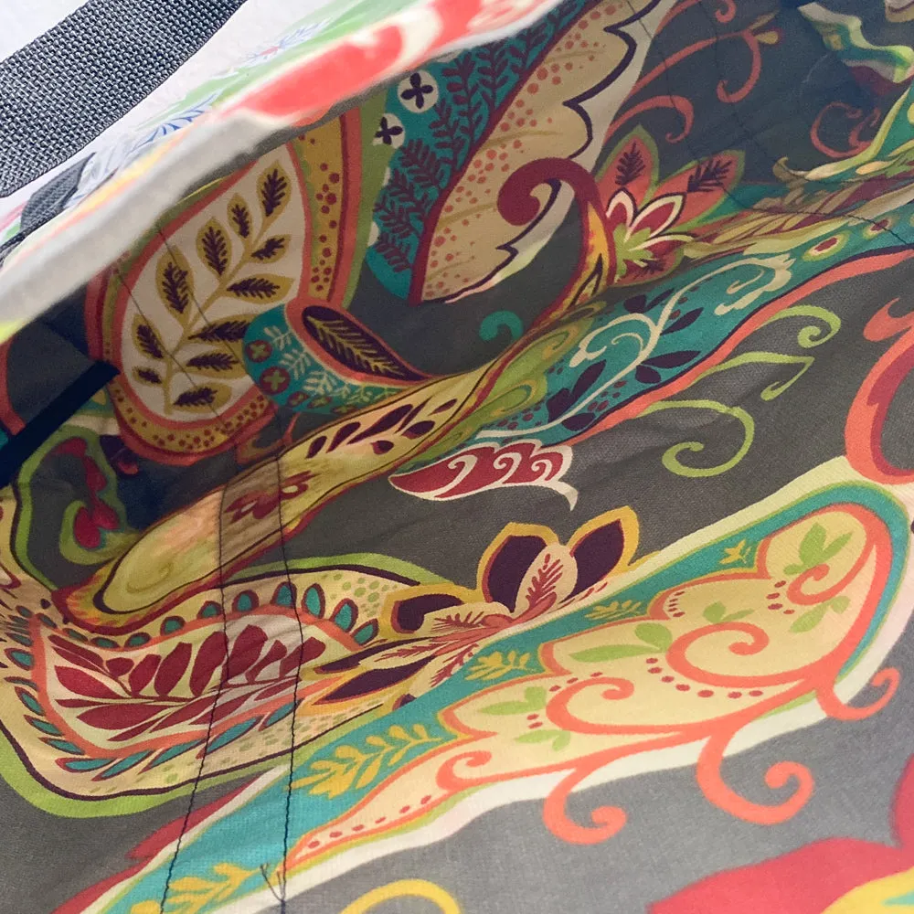 Oilcloth Market Bag / Green