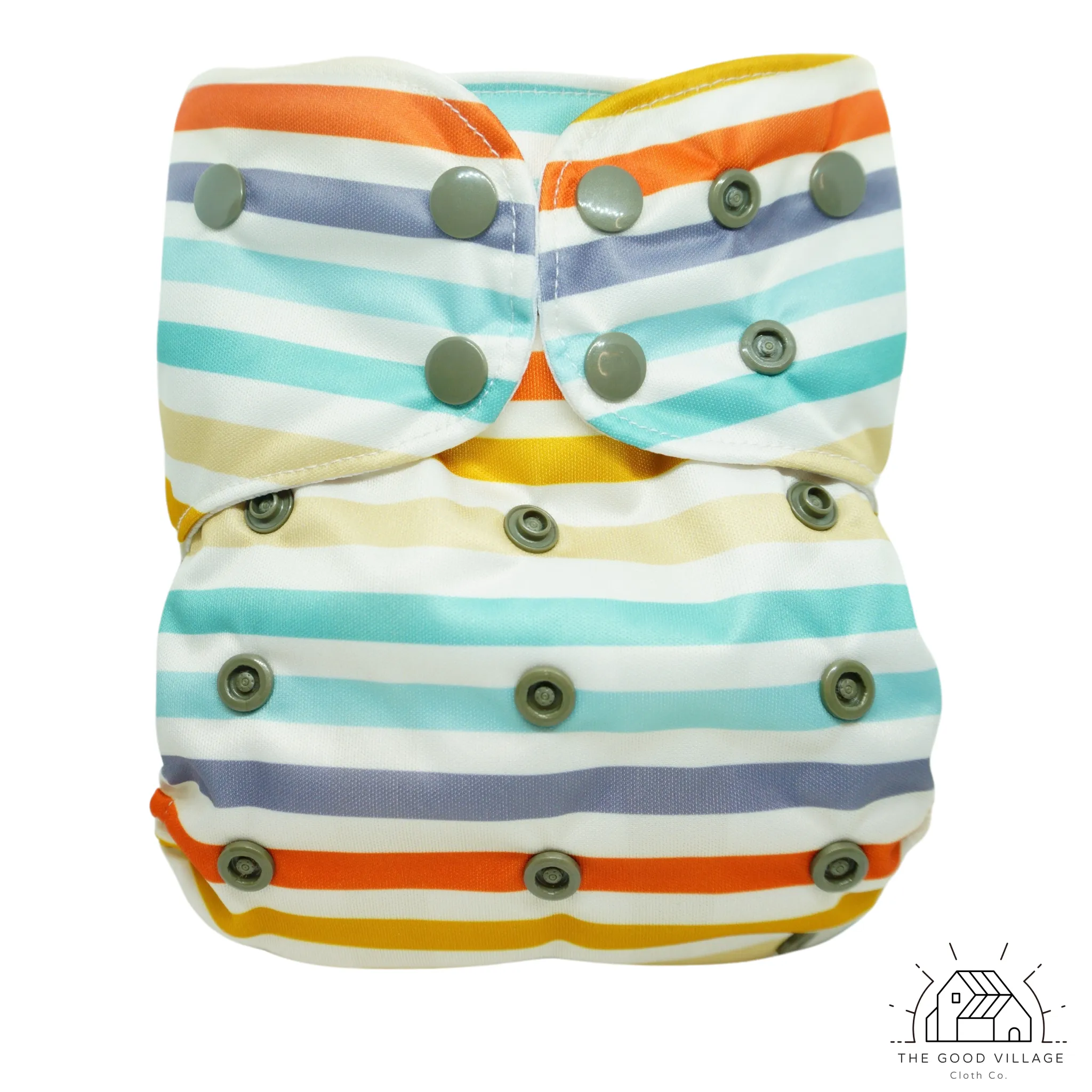 One Size Pocket Diaper | Stripes