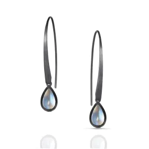 Opium Earrings with Moonstones