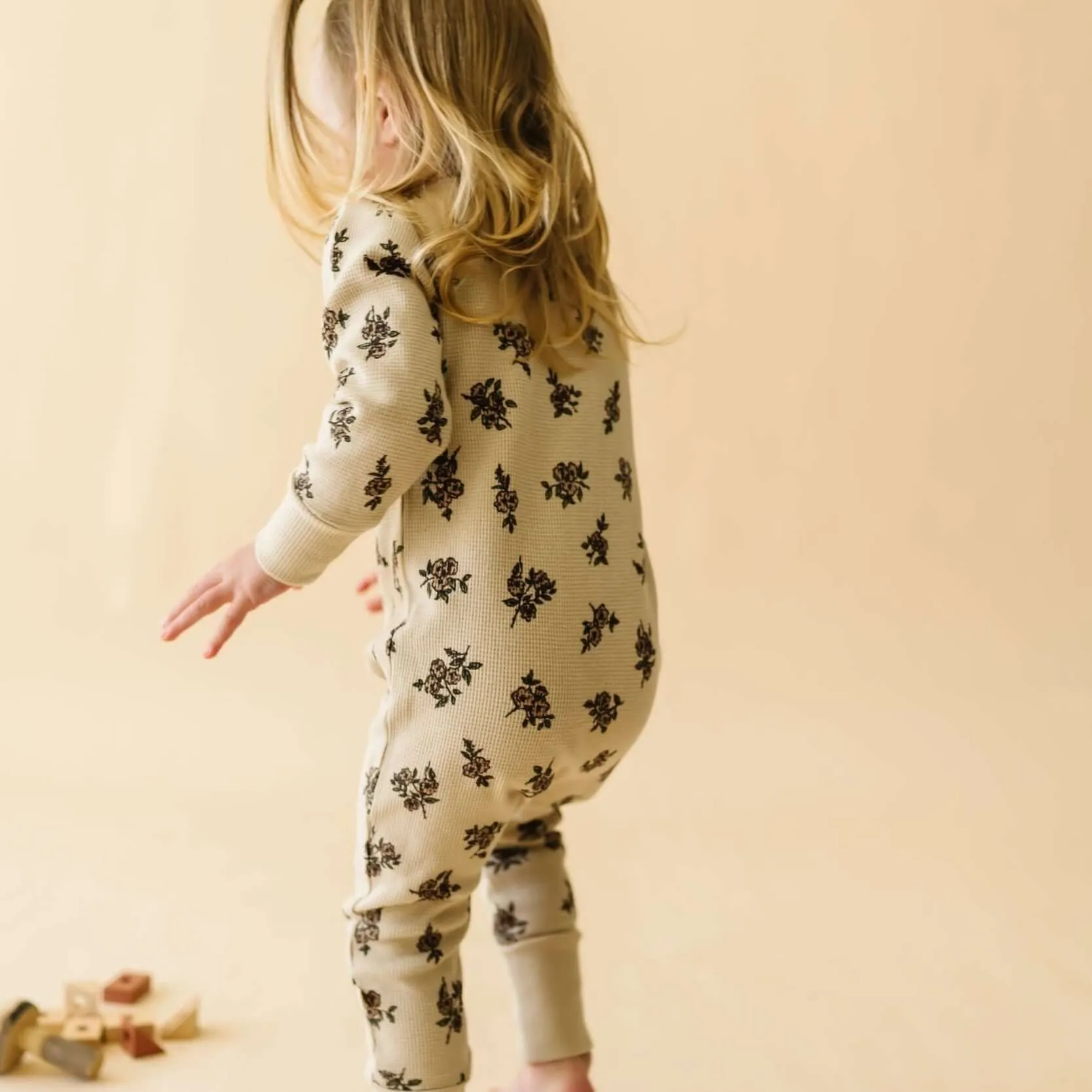 Organic 2-Way Zip Romper | Posy