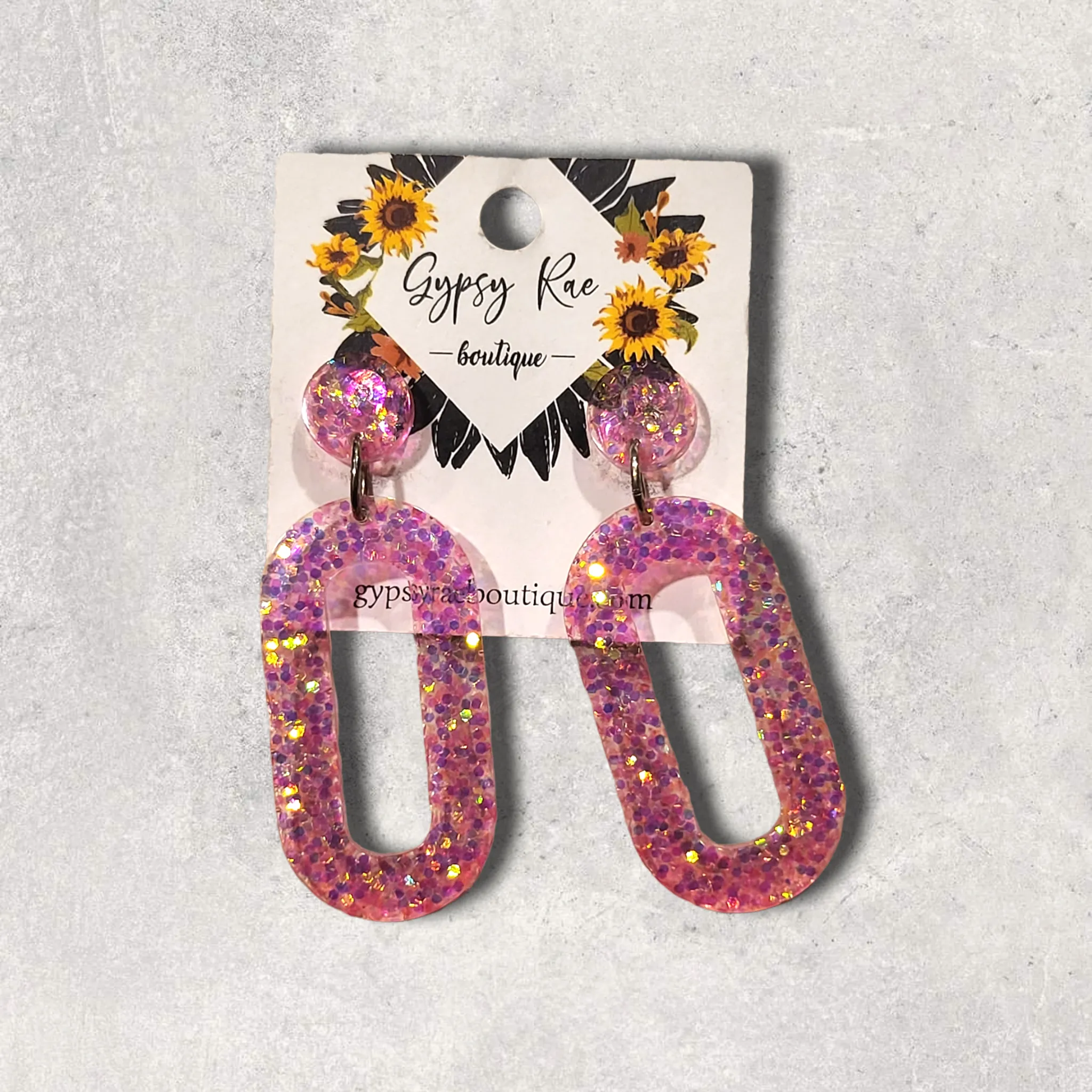 Oval Small Statement Earrings