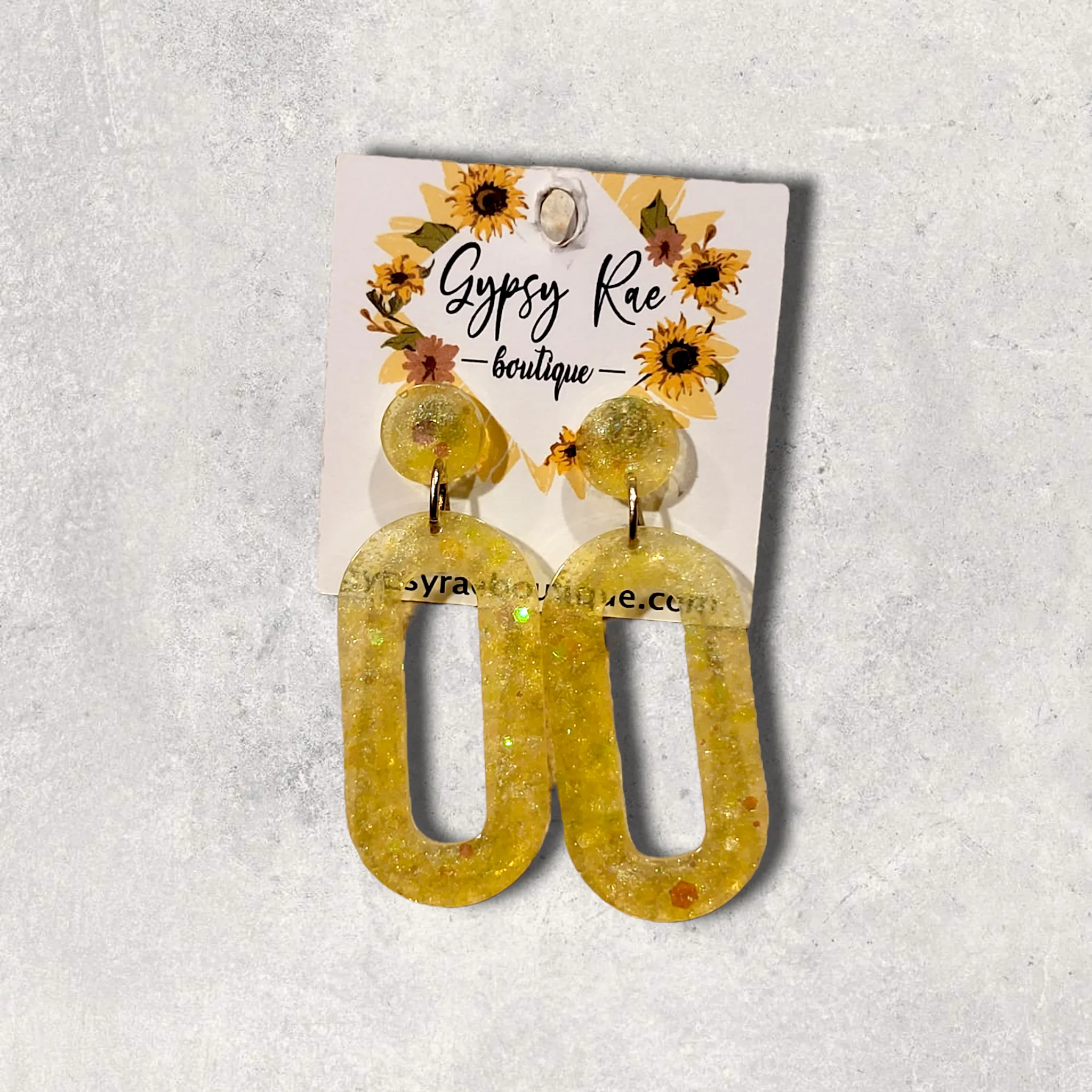 Oval Small Statement Earrings