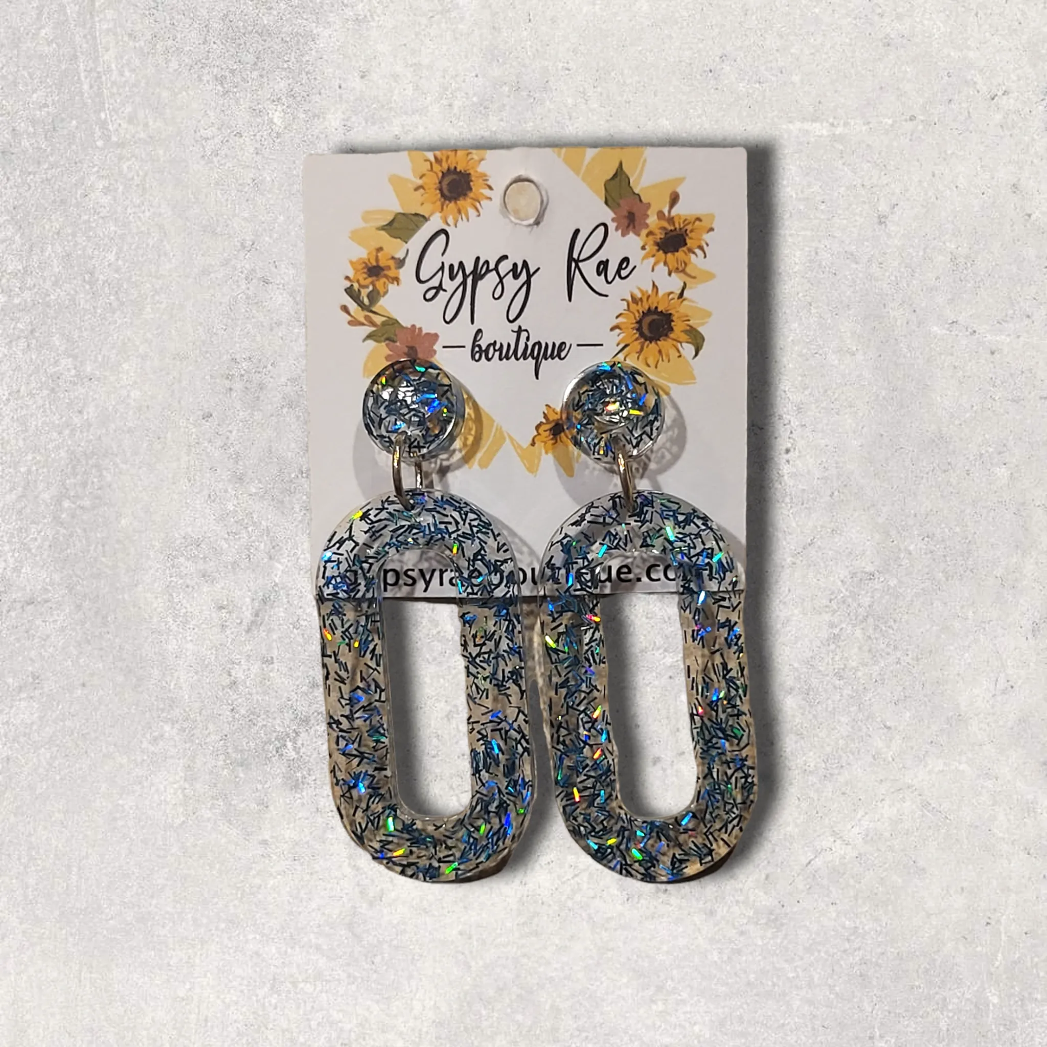 Oval Small Statement Earrings