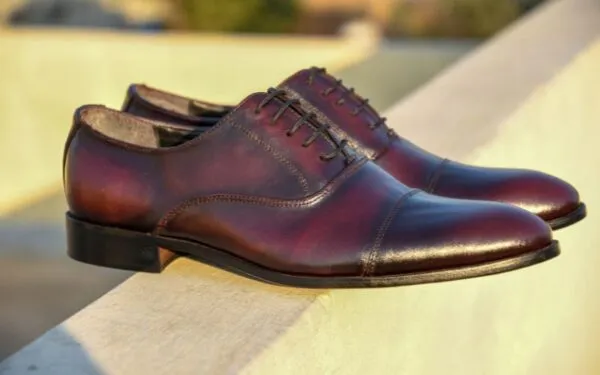 Oxblood Oxfords